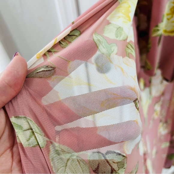 Bebop‎ Juniors Floral Romper Size Large - Picture 4 of 7